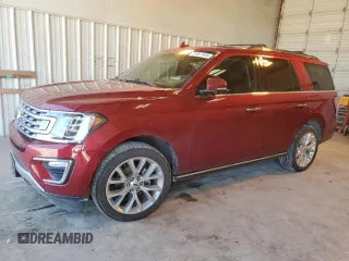 2018 Ford Expedition Limited with VIN 1FMJU2AT2JEA22367, listed as a Copart auction lot 51917415 with 133,886 mi miles and Salvage Title. Bid and sale history available at carsss.com. Image 1.