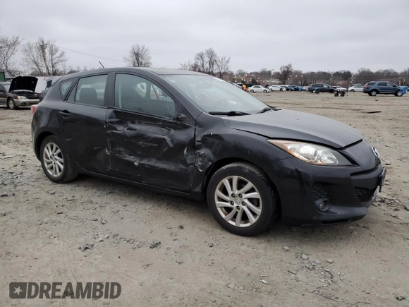 2012 Mazda 3 i Grand Touring with VIN JM1BL1M89C1599856, listed as a Copart auction lot 48949845 with 179,368 mi miles and Salvage Title. Bid and sale history available at DreamBid. Image 4.