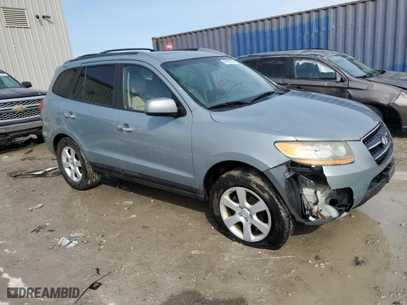 2009 Hyundai Santa Fe SE with VIN 5NMSH13E79H257104, listed as a Copart auction lot 49832285 with 185,504 mi miles and Clean Title. Bid and sale history available at carsss.com. Image 4.