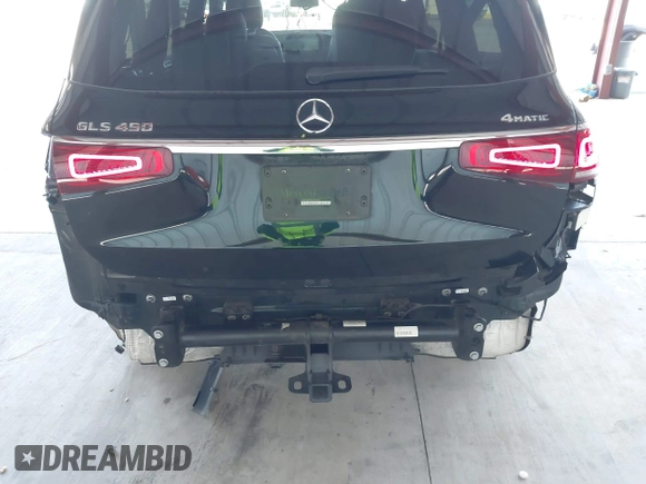 2021 Mercedes-Benz GLS 450 z VIN 4JGFF5KE5MA455372, wystawiony jako IAAI lot #42003413 z przebiegiem 73 909 mil mil oraz . Historia ofert i sprzedaży dostępna na DreamBid. Obrazek 6.