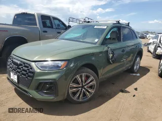 2024 Audi Q5 S line Premium Plus with VIN WA1EAAFYXR2081025, listed as a Copart auction lot 66058324 with 0 mi miles and Salvage Title. Bid and sale history available at carsss.com. Image 1.