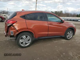 2020 Honda HR-V EX with VIN 3CZRU6H53LM724355, listed as a Copart auction lot 85762684 with 35,658 mi miles and Salvage Title. Bid and sale history available at carsss.com. Image 3.