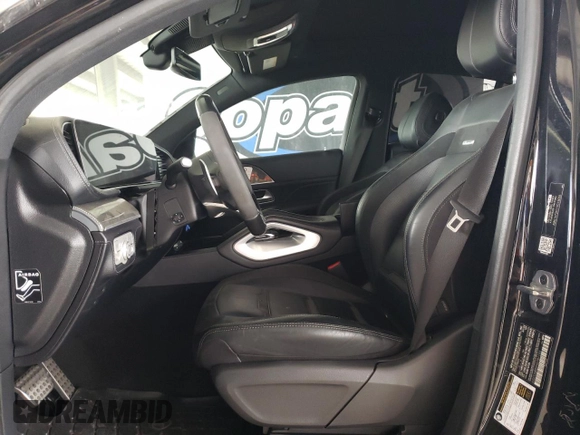 2022 Mercedes-Benz GLE 53 AMG with VIN 4JGFD6BBXNA787133, listed as a Copart auction lot 55322535 with 50,270 mi miles and Salvage title. Bid and sale history available at DreamBid. Image 7.