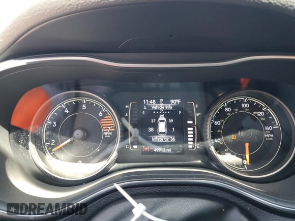 2019 Jeep Cherokee Latitude Plus with VIN 1C4PJLLB9KD373205, listed as a Copart auction lot 52034245 with 49,912 mi miles and Salvage title. Bid and sale history available at DreamBid. Image 9.