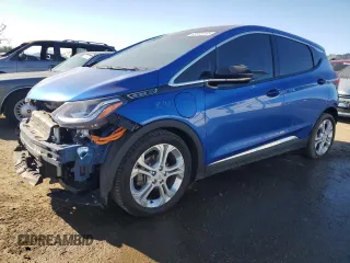 2021 Chevrolet Bolt EV LT with VIN 1G1FY6S01M4112008, listed as a Copart auction lot 46938165 with 58,655 mi miles and Salvage Title. Bid and sale history available at carsss.com. Image 1.