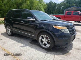 2012 Ford Explorer Limited with VIN 1FMHK7F81CGA13060, listed as a Copart auction lot 58985505 with 213,418 mi miles and Salvage title. Bid and sale history available at DreamBid. Image 4.