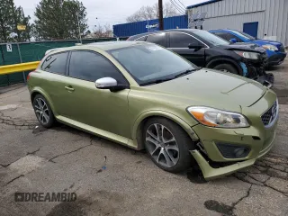 2011 Volvo C30 with VIN YV1672MK4B2222636, listed as a Copart auction lot 51153975 with 125,885 mi miles and Salvage Title. Bid and sale history available at carsss.com. Image 4.
