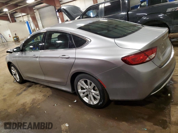 2015 Chrysler 200 Limited with VIN 1C3CCCAB5FN687143, listed as a Copart auction lot 43792965 with 126,033 mi miles and Clean Title. Bid and sale history available at DreamBid. Image 2.
