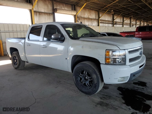 2007 Chevrolet Silverado 1500 LTZ with VIN 2GCFK13Y671693781, listed as a Copart auction lot 78435794 with 0 mi miles and Salvage Title. Bid and sale history available at carsss.com. Image 4.