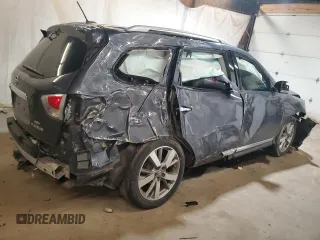 2014 Nissan Pathfinder S with VIN 5N1AR2MM8EC716889, listed as a Copart auction lot 59031105 with Not provided miles and Salvage title. Bid and sale history available at DreamBid. Image 3.