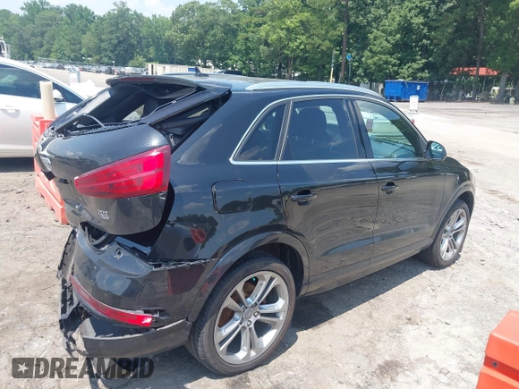 2016 Audi Q3 Premium Plus with VIN WA1EFCFS1GR022832, listed as a IAAI auction lot 42589704 with 118,915 mi miles and . Bid and sale history available at DreamBid. Image 4.
