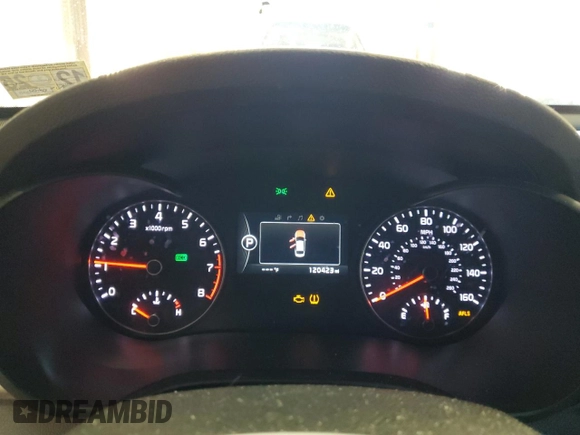 2016 Kia Optima SX Turbo with VIN 5XXGW4L26GG017489, listed as a Copart auction lot 42592995 with 120,423 mi miles and Salvage Title. Bid and sale history available at carsss.com. Image 9.