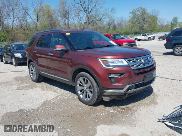 2018 Ford Explorer Limited with VIN 1FM5K8F82JGC13385, listed as a IAAI auction lot 42095711 with 82,165 mi miles and . Bid and sale history available at carsss.com. Image 1.