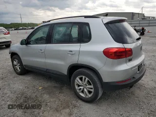 2017 Volkswagen Tiguan S with VIN WVGAV7AX9HK002092, listed as a Copart auction lot 52210695 with 113,791 mi miles and Salvage Title. Bid and sale history available at DreamBid. Image 2.