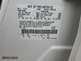 2013 Ford Edge SEL with VIN 2FMDK3JC3DBA13122, listed as a Copart auction lot 53722385 with 163,914 mi miles and Clean Title. Bid and sale history available at carsss.com. Image 12.