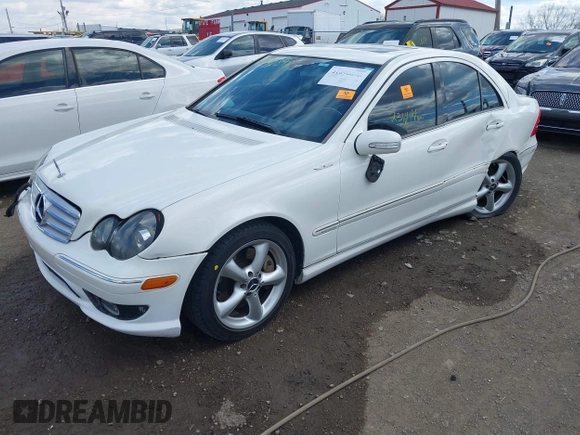 2006 Mercedes-Benz C 230 Sport with VIN WDBRF52H56A902005, listed as a IAAI auction lot 41890898 with 231,444 mi miles and . Bid and sale history available at carsss.com. Image 2.