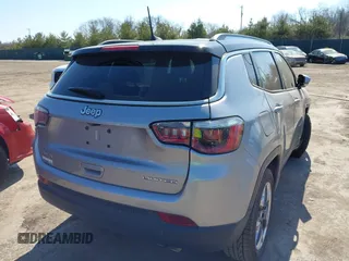 2018 Jeep Compass Limited with VIN 3C4NJDCB9JT283493, listed as a IAAI auction lot 41776578 with 117,876 mi miles. Bid and sale history available at carsss.com. Image 4.