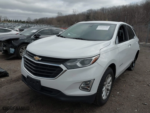 2020 Chevrolet Equinox LT with VIN 3GNAXTEV3LL256461, listed as a IAAI auction lot 41859943 with 59,290 mi miles. Bid and sale history available at carsss.com. Image 18.
