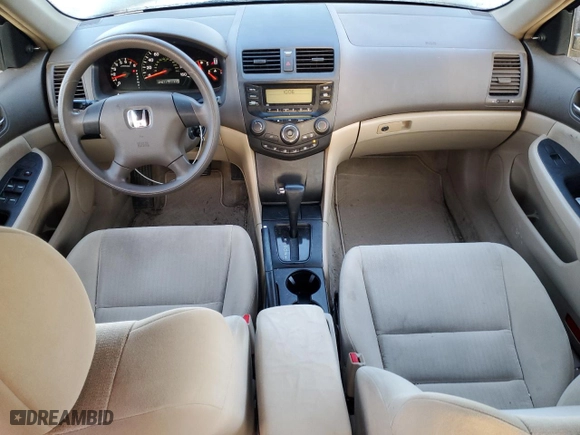 2005 Honda Accord Sdn DX with VIN 1HGCM56185A180409, listed as a Copart auction lot 83900374 with 124,671 mi miles and Salvage Title. Bid and sale history available at carsss.com. Image 8.