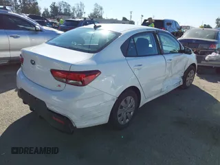 2020 Kia Rio LX with VIN 3KPA24AD1LE344956, listed as a IAAI auction lot 41666993 with 41,793 mi miles and . Bid and sale history available at DreamBid. Image 4.