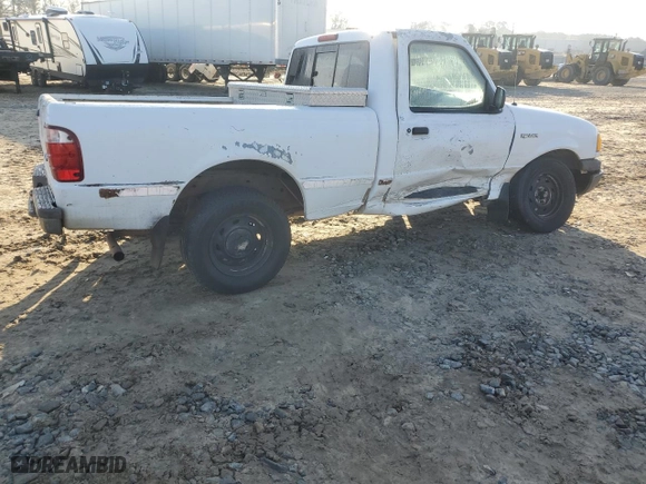 2001 Ford Ranger XL with VIN 1FTYR10D21TA72108, listed as a Copart auction lot 43185085 with 248,021 mi miles and Salvage Title. Bid and sale history available at carsss.com. Image 3.