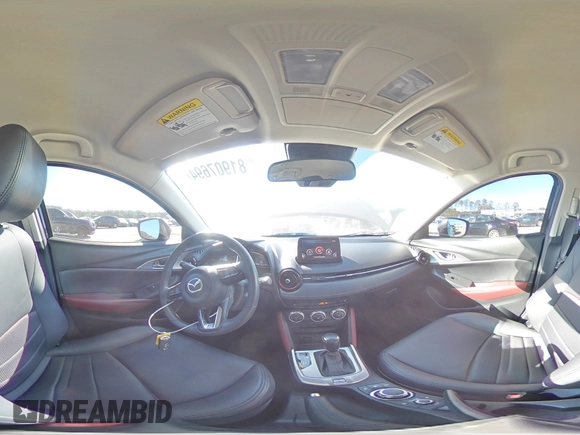 2018 Mazda CX-3 Touring with VIN JM1DKDC77J0308148, listed as a Copart auction lot 81907694 with 83,926 mi miles and Clean Title. Bid and sale history available at carsss.com. Image 14.