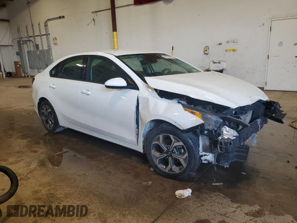 2019 Kia Forte LXS with VIN 3KPF24AD6KE067242, listed as a Copart auction lot 48718705 with 43,998 mi miles and Salvage Title. Bid and sale history available at DreamBid. Image 4.