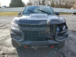 2021 Chevrolet Colorado 4WD ZR2 with VIN 1GCGTEEN8M1232532, listed as a Copart auction lot 85311714 with 41,958 mi miles and Salvage Title. Bid and sale history available at carsss.com. Image 5.