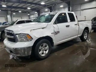2021 Ram 1500 Tradesman with VIN 1C6RR7FT5MS573727, listed as a Copart auction lot 51271605 with 124,978 mi miles and Salvage title. Bid and sale history available at DreamBid. Image 1.