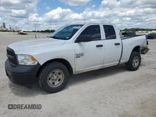 2022 Ram 1500 Tradesman with VIN 1C6RR6FG7NS161596, listed as a Copart auction lot 56472245 with 33,445 mi miles and Salvage title. Bid and sale history available at DreamBid. Image 1.