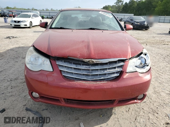 2010 Chrysler Sebring Touring z VIN 1C3BC5ED6AN130107, wystawiony jako Copart lot #51838135 z przebiegiem 85 892 mil mil oraz Szkoda całkowita • Salvage title. Historia ofert i sprzedaży dostępna na DreamBid. Obrazek 5.