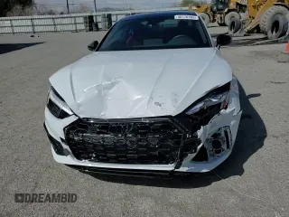 2024 Audi S5 Premium Plus with VIN WAUP4AF56RA011343, listed as a Copart auction lot 48170165 with 13,339 mi miles and Salvage Title. Bid and sale history available at DreamBid. Image 13.
