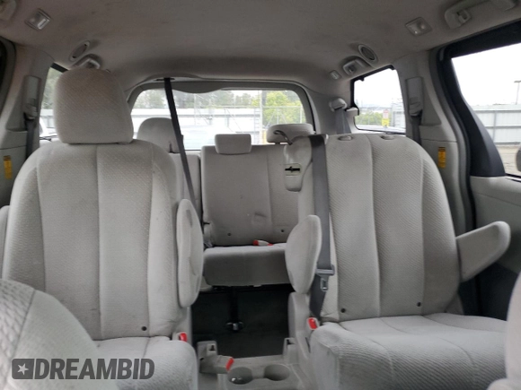 2014 Toyota Sienna LE AAS with VIN 5TDKK3DC2ES495590, listed as a Copart auction lot 53586355 with 144,337 mi miles and Salvage Title. Bid and sale history available at DreamBid. Image 10.