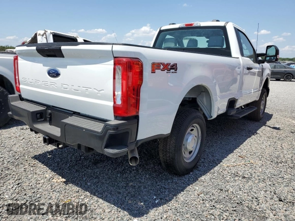 2024 Ford F-250 XL with VIN 1FTBF2BA9REC20830, listed as a Copart auction lot 53801865 with Not provided miles and Salvage title. Bid and sale history available at DreamBid. Image 3.