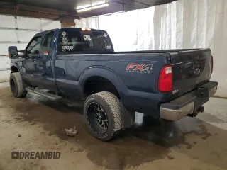 2014 Ford F-250 XLT with VIN 1FT7X2BT4EEA30982, listed as a Copart auction lot 77972454 with 261,755 mi miles and Salvage title. Bid and sale history available at DreamBid. Image 2.