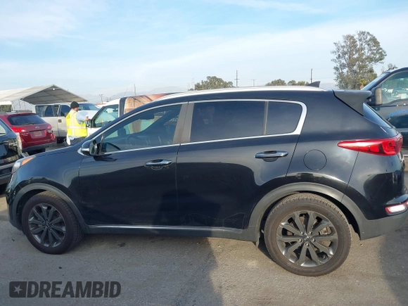 2018 Kia Sportage EX with VIN KNDPN3AC5J7427306, listed as a IAAI auction lot 41598354 with 46,829 mi miles and . Bid and sale history available at DreamBid. Image 14.