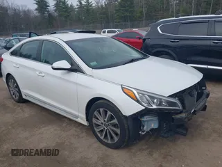 2015 Hyundai Sonata Sport with VIN 5NPE34AF7FH052003, listed as a IAAI auction lot 42097419 with 172,026 mi miles and . Bid and sale history available at DreamBid. Image 1.