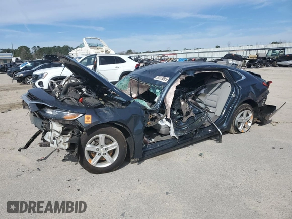 2019 Chevrolet Malibu LS with VIN 1G1ZB5ST6KF205532, listed as a Copart auction lot 45573095 with Not Provided miles and Salvage Title. Bid and sale history available at DreamBid. Image 1.