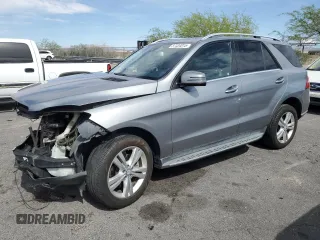 2015 Mercedes-Benz M 350 z VIN 4JGDA5HB9FA539233, wystawiony jako Copart lot #57434015 z przebiegiem 134 092 mil mil oraz Szkoda całkowita • Salvage title. Historia ofert i sprzedaży dostępna na DreamBid. Obrazek 1.