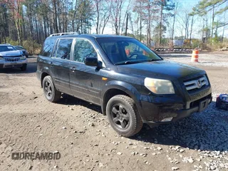2006 Honda Pilot EX-L with VIN 5FNYF18616B001541, listed as a IAAI auction lot 41894731 with 207,364 mi miles and . Bid and sale history available at DreamBid. Image 1.