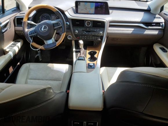 2019 Lexus RX 450h with VIN 2T2BGMCA9KC034099, listed as a Copart auction lot 59495885 with 129,030 mi miles and Clean title. Bid and sale history available at DreamBid. Image 8.