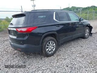 2019 Chevrolet Traverse LT z VIN 1GNERHKW4KJ303251, wystawiony jako IAAI lot #42346909 z przebiegiem 81 750 mil mil oraz . Historia ofert i sprzedaży dostępna na DreamBid. Obrazek 4.