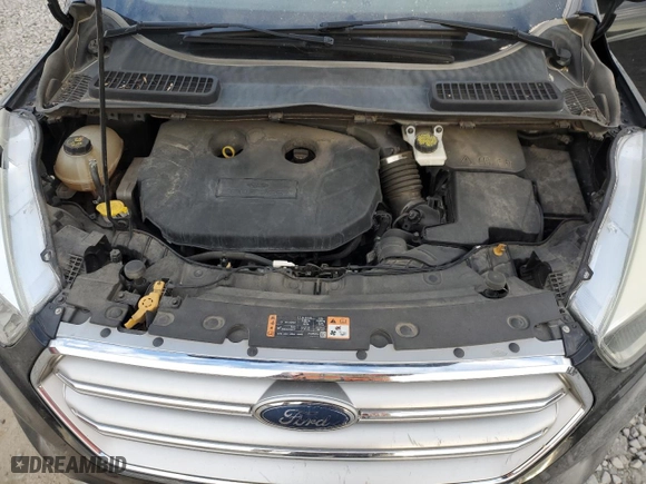 2017 Ford Escape SE with VIN 1FMCU0G99HUC52352, listed as a Copart auction lot 75541064 with NaN miles and Salvage Title. Bid and sale history available at carsss.com. Image 13.