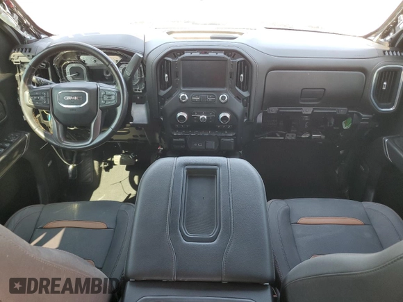 2021 GMC Sierra 1500 AT4 with VIN 1GTP9EEL8MZ156714, listed as a Copart auction lot 75759564 with 42,648 mi miles and Salvage Title. Bid and sale history available at carsss.com. Image 8.