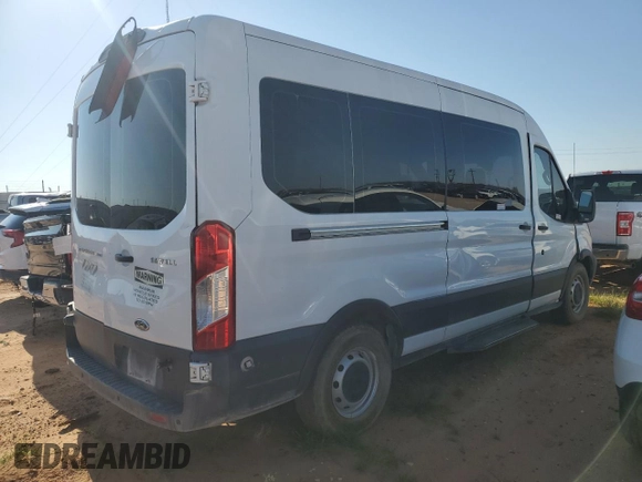 2018 Ford Transit Passenger XL with VIN 1FBAX2CM6JKA41222, listed as a Copart auction lot 54684675 with 205,973 mi miles and Clean Title. Bid and sale history available at DreamBid. Image 3.
