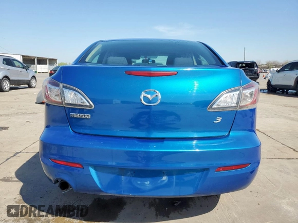 2012 Mazda 3 i Touring with VIN JM1BL1V71C1527104, listed as a Copart auction lot 50247405 with 204,915 mi miles and Clean Title. Bid and sale history available at DreamBid. Image 6.
