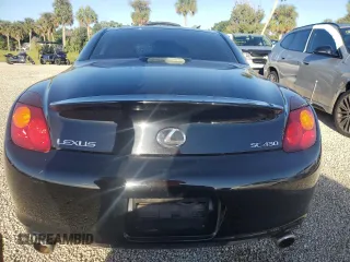 2002 Lexus SC with VIN JTHFN48Y620002947, listed as a Copart auction lot 74072704 with Not Provided miles and Salvage Title. Bid and sale history available at carsss.com. Image 6.