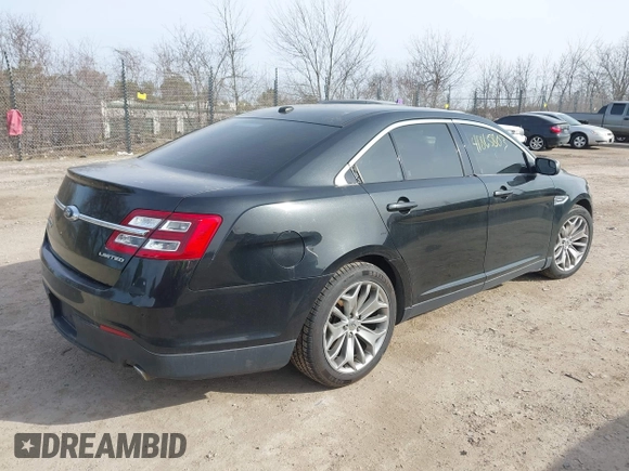 2013 Ford Taurus Limited with VIN 1FAHP2F80DG114817, listed as a IAAI auction lot 41865803 with 207,132 mi miles. Bid and sale history available at carsss.com. Image 4.