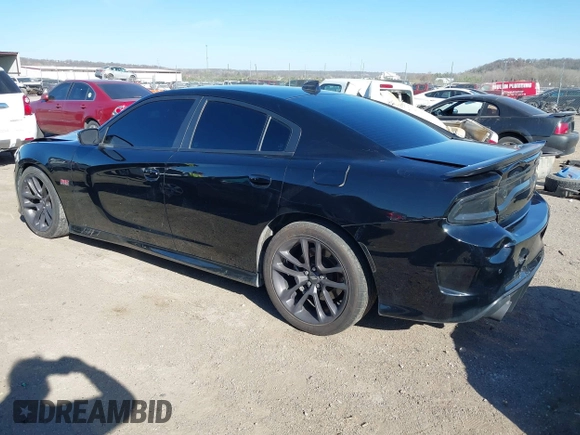 2020 Dodge Charger Scat Pack z VIN 2C3CDXGJ5LH162266, wystawiony jako IAAI lot #41763759 z przebiegiem 83 366 mil mil oraz . Historia ofert i sprzedaży dostępna na DreamBid. Obrazek 3.