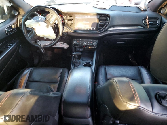 2021 Dodge Durango R/T with VIN 1C4SDHCT0MC740654, listed as a Copart auction lot 88772405 with 55,651 mi miles and Salvage Title. Bid and sale history available at DreamBid. Image 8.
